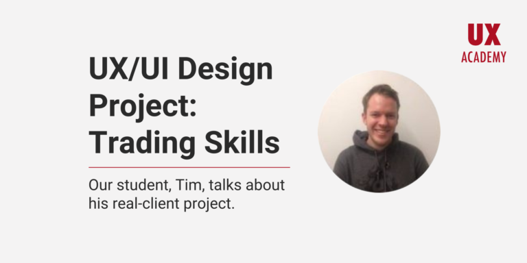 UX/UI Design Course Project: Trading Skills